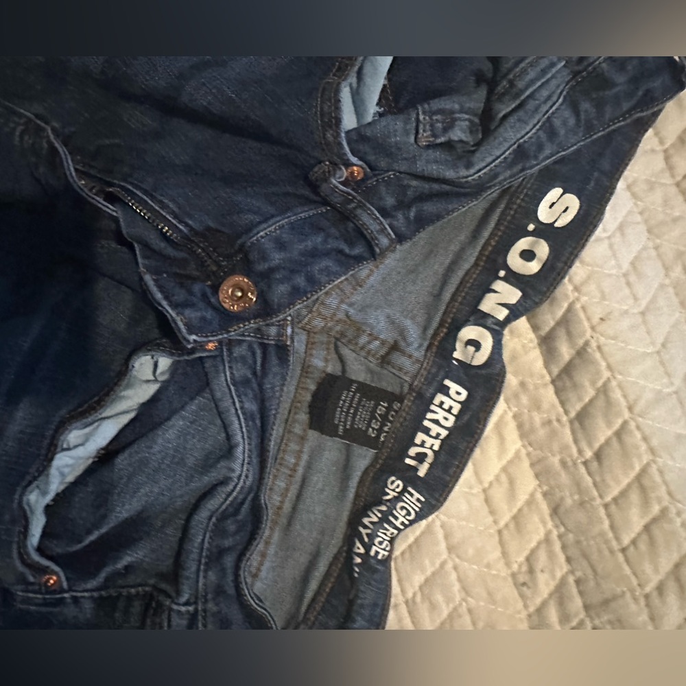 High rise song skinny jeans